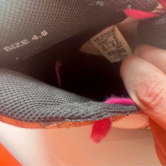 NIKE Blazer Mid (GS) Hemp/Pink Checkered High Tops 4.5 Youth - Picture 6 of 10